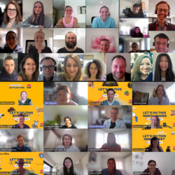 COVID 19 Communications Campaign team photo