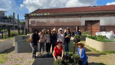 Newtown Station Garden team - Transport for NSW
